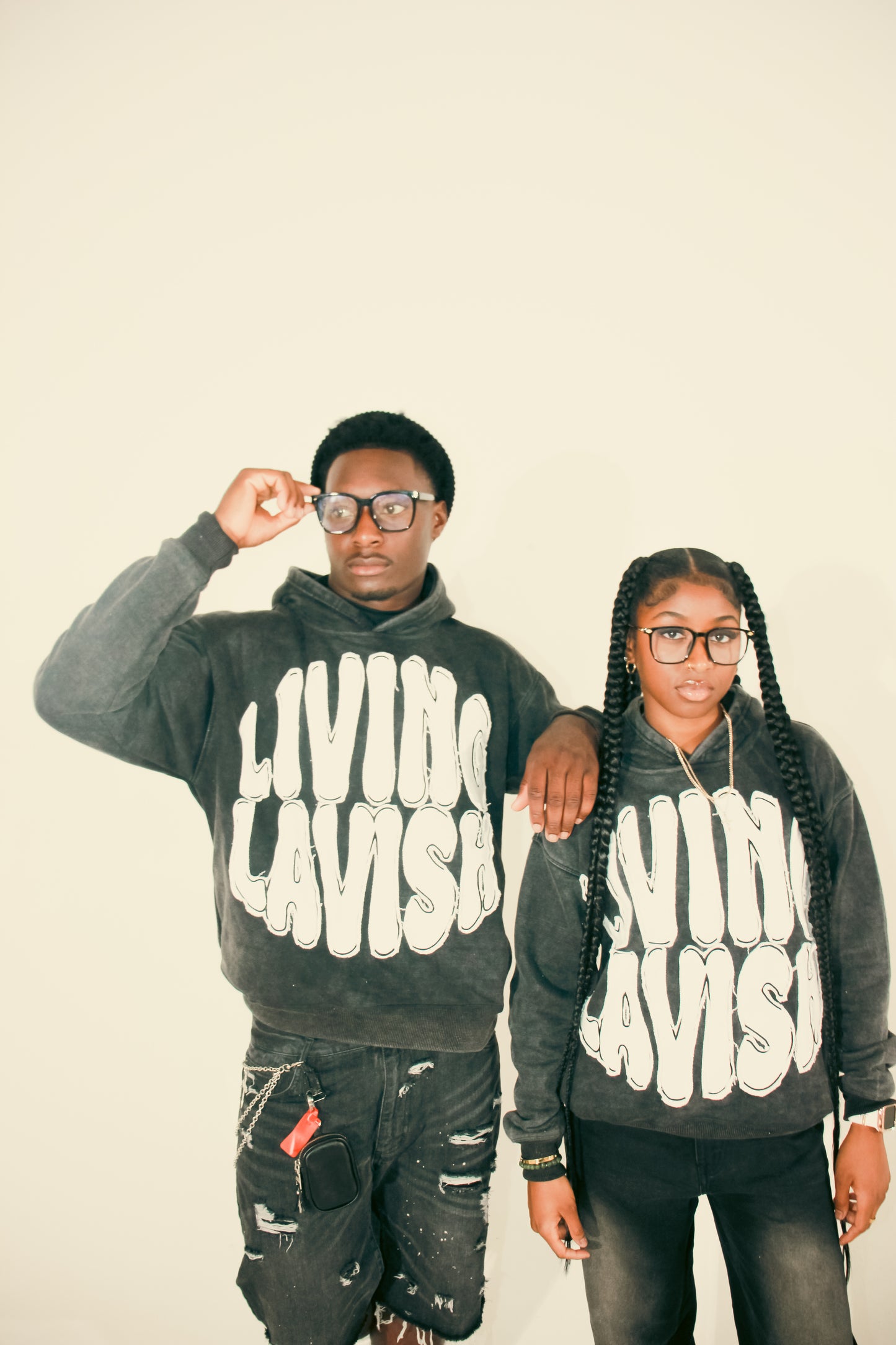 Embroidered Cotton Hoodie